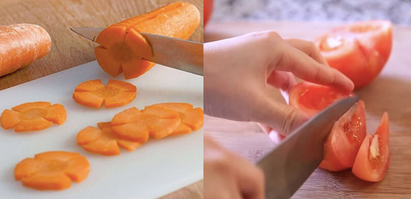 Cách làm nước ép cà rốt cà chua giúp đẹp da, sáng mắt Cách làm nước ép cà rốt cà chua giúp đẹp da, sáng mắt