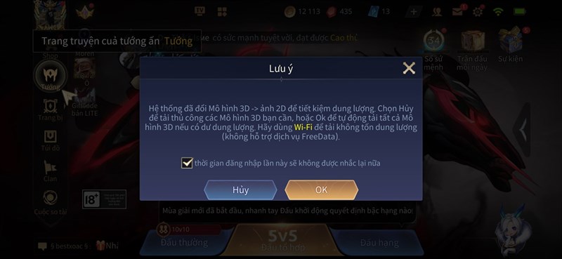 Liên Quân là một game đòi hỏi cấu hình máy tính khá cao để có thể trải nghiệm tốt nhất. Thế nhưng, nếu bạn là người sở hữu máy tính cấu hình yếu, đừng lo lắng! Liên Quân vẫn có những tính năng tuyệt vời phù hợp cho máy tính của bạn. Click vào đây và khám phá ngay những tiện ích mà game mang lại cho bạn.