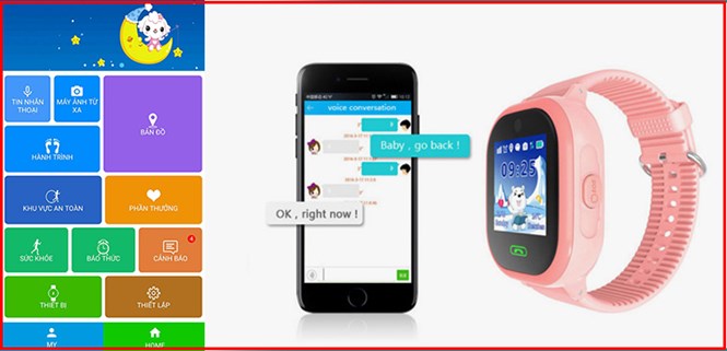 Hướng dẫn sử dụng các tính năng trên đồng hồ Kidcare với SeTracker