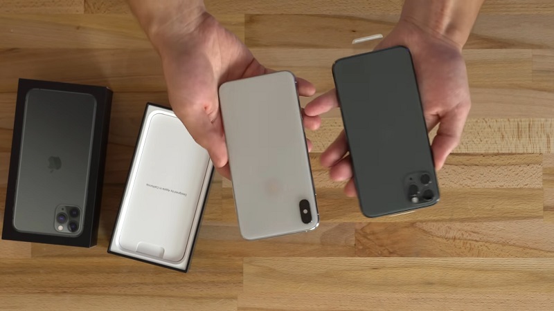 iPhone Xs Max với iPhone 11 Pro Max