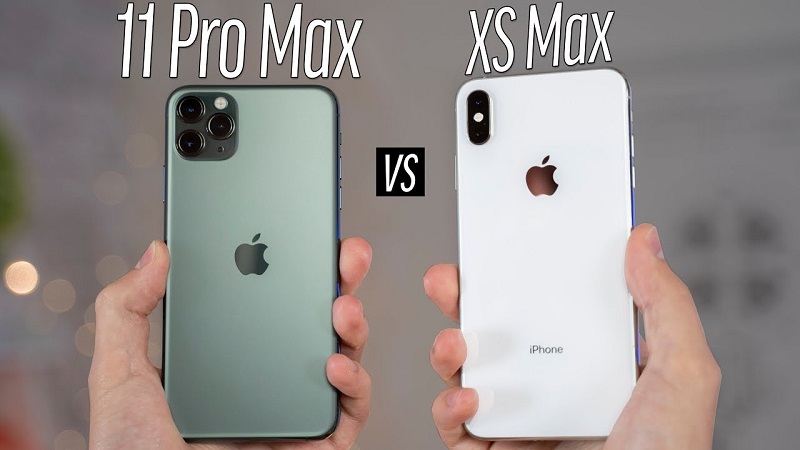 iPhone Xs Max với iPhone 11 Pro Max