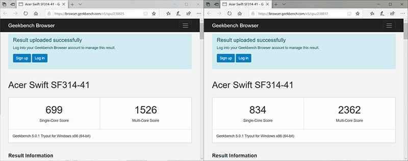 Đánh giá bộ đôi Acer Swift 3 sử dụng CPU AMD