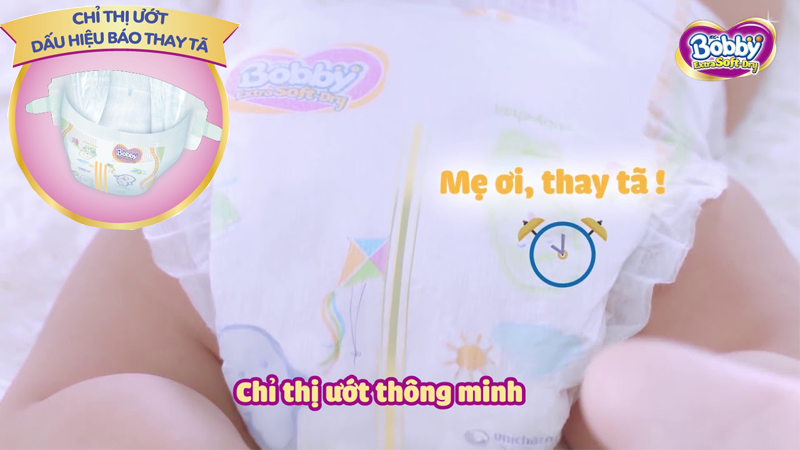 Giới thiệu sản phẩm tã cao cấp Bobby Extra Soft Dry