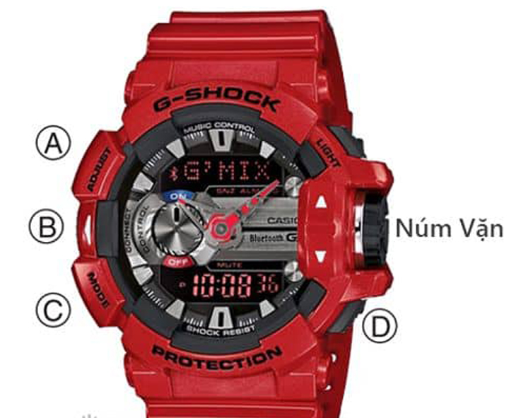 Hướng dẫn cách dùng đồng hồ G-shock để tìm điện thoại