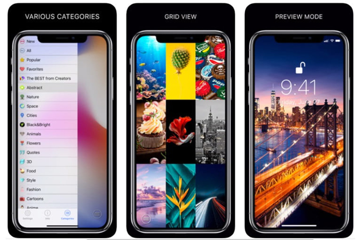 Mời tải về hình nền iPhone X mới rất đẹp và sống động  Fptshopcomvn