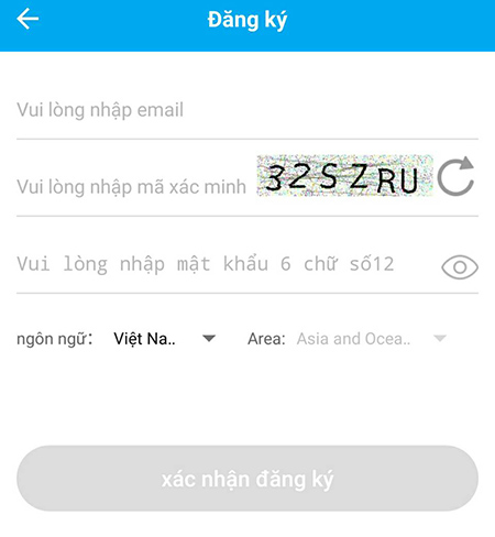 Hướng dẫn tạo tài khoản SeTracker: Bước 5