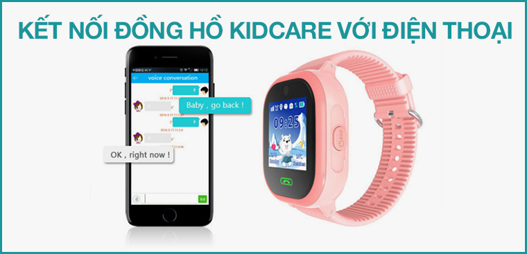 Làm thế nào để kết nối đồng hồ Kidcare với điện thoại thông qua ứng dụng SeTracker?
