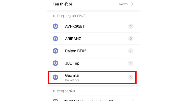 Kết nối bluetooth với loa LG SL8Y/SL10Y thành công