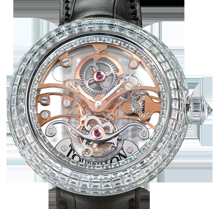 Jacob & Co. Crystal Tourbillon Diamond 