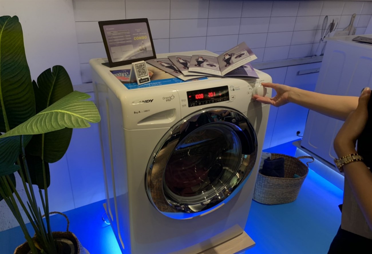 Máy giặt Rapido tiết kiệm thời gian giặt