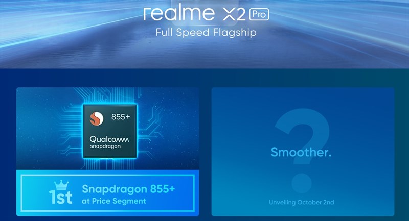 Realme X2 Pro sẽ là smartphone đầu tiên trên thế giới hỗ trợ sạc nhanh 65W