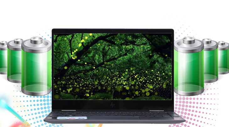 Thời lượng pin laptop 2 trong 1