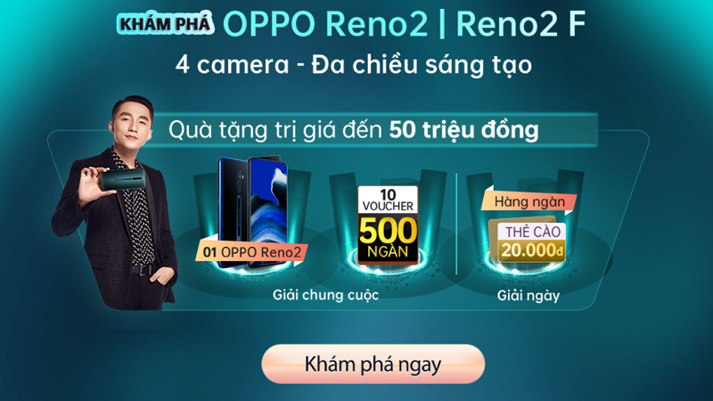 Game khám phá OPPO Reno2, Reno2 F Game khám phá OPPO Reno2, Reno2 F