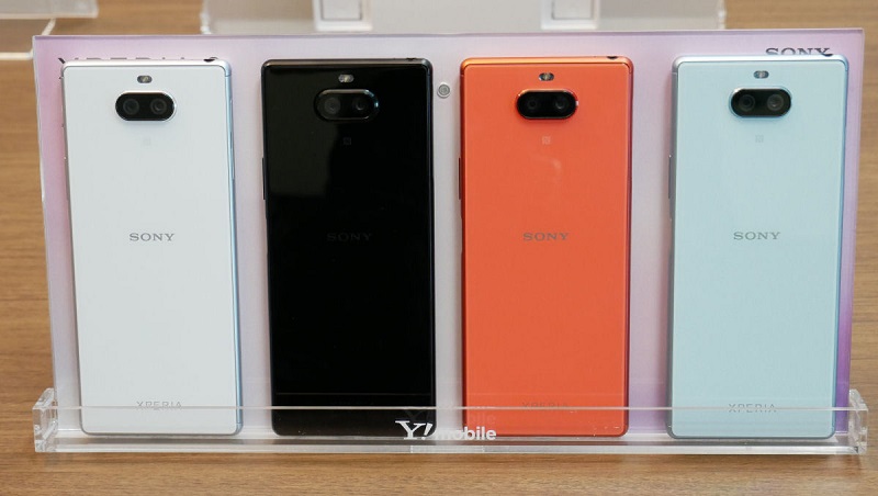 Bốn tùy chọn màu sắc của Xperia 8 Bốn tùy chọn màu sắc của Xperia 8