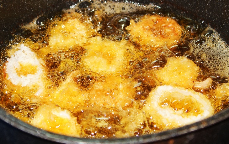 Chiên mực Chiên mực