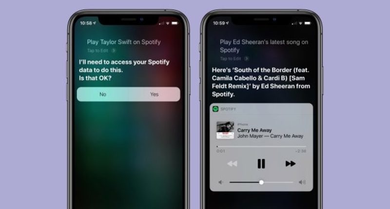 Spotify hỗ trợ Siri