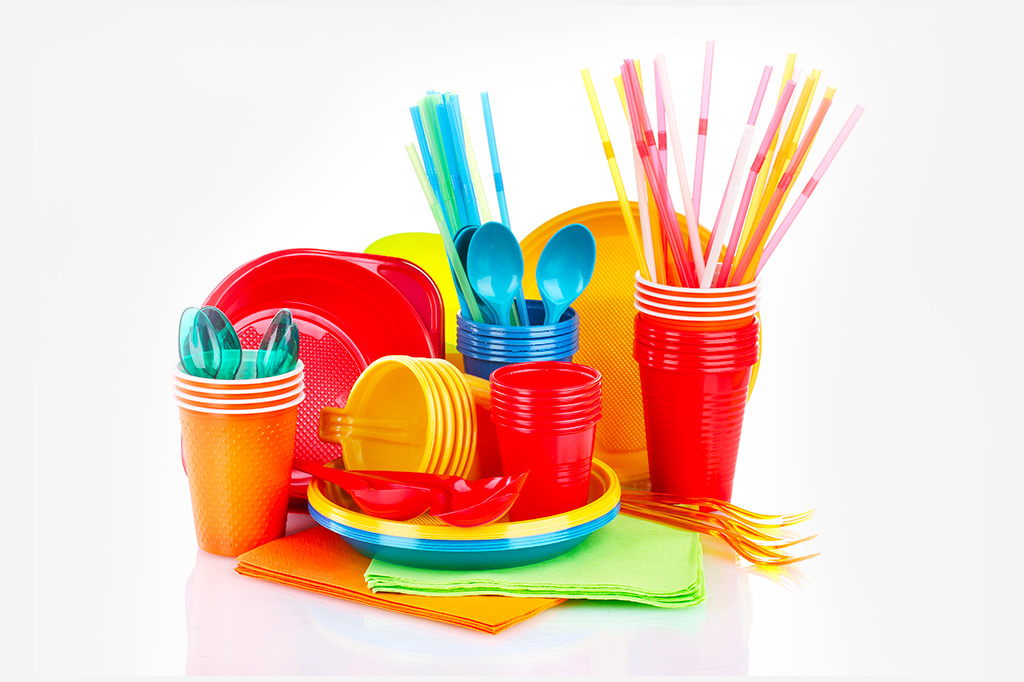 Limit the use of nylon bags and disposable plastic utensils