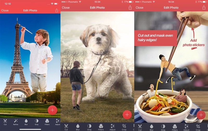 Pixomatic photo editor