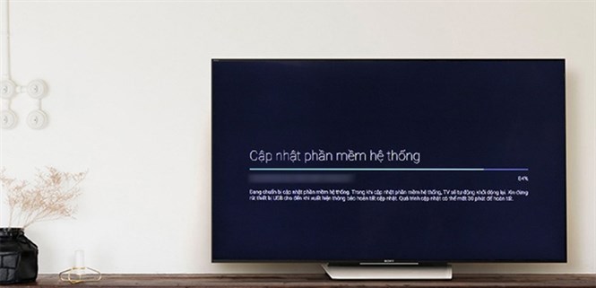 Cách cập nhật phần mềm hệ thống trên Android tivi Sony mới nhất