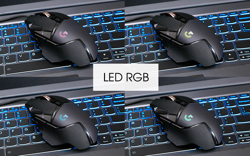 Hiệu ứng ánh sáng RGB là tính năng chính mà tất cả các con chuột chơi game hiện có