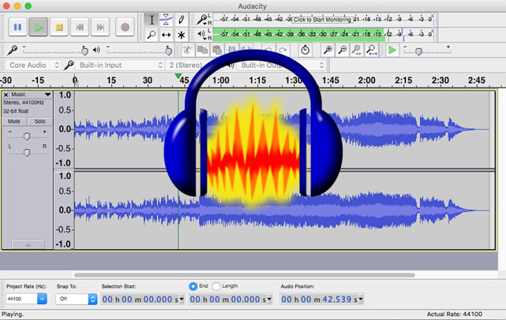 Phần mềm Audacity Phần mềm Audacity