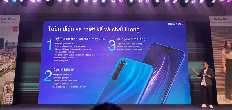 Bộ 3 smartphone “ngon bổ rẻ” Redmi 8, Redmi Note 8 và Redmi Note 8 Pro ra mắt tại Việt Nam