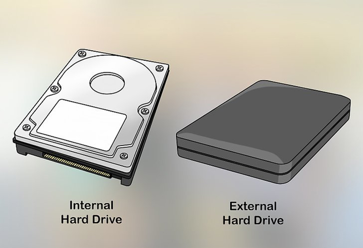 Ổ cứng trên máy tính là gì? Có bao nhiêu loại, nên chọn loại nào? > So sánh HDD Internal và HDD External