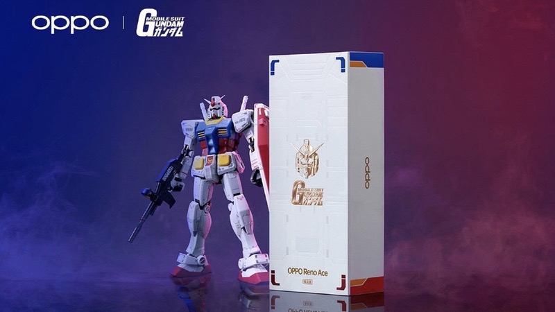 OPPO Reno Ace Gundam Edition trình làng, kỷ niệm 40 năm Gundam - ảnh 2 OPPO Reno Ace Gundam Edition trình làng, kỷ niệm 40 năm Gundam - ảnh 2