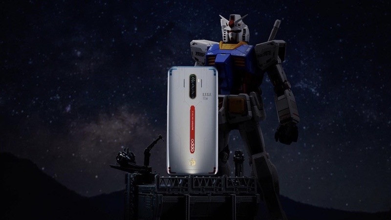 OPPO Reno Ace Gundam Edition trình làng, kỷ niệm 40 năm Gundam - ảnh 1 OPPO Reno Ace Gundam Edition trình làng, kỷ niệm 40 năm Gundam - ảnh 1