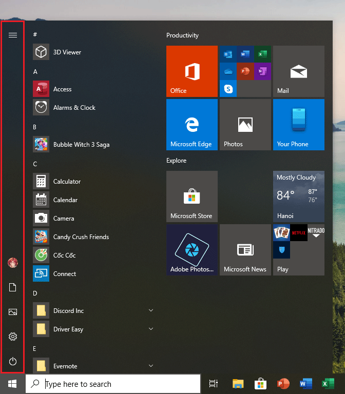 Hướng dẫn tối ưu menu bắt đầu trên máy tính Windows 10