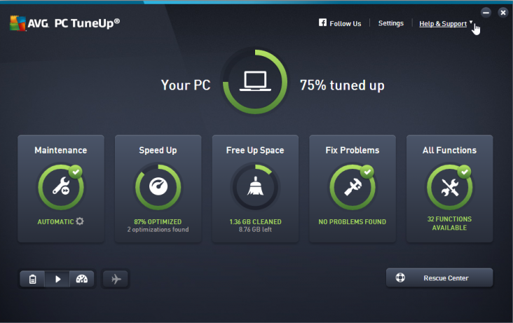 AVG PC TuneUp