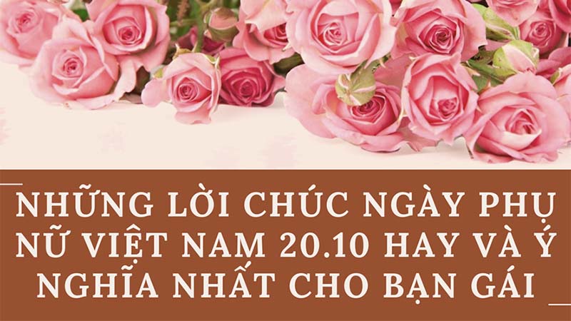 Lời chúc ngày 20/10 ý nghĩa