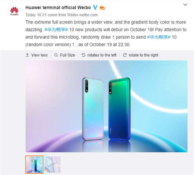 Huawei Enjoy 10 Huawei Enjoy 10
