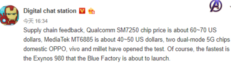 Chip 5G tầm trung của Qualcomm có giá cao hơn các đối thủ