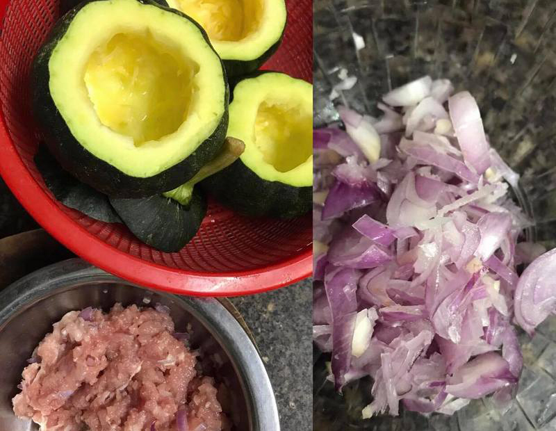 Canh bí đỏ da xanh nhồi thịt, thanh ngọt ngon cơm mà lại dễ làm Canh bí đỏ da xanh nhồi thịt, thanh ngọt ngon cơm mà lại dễ làm