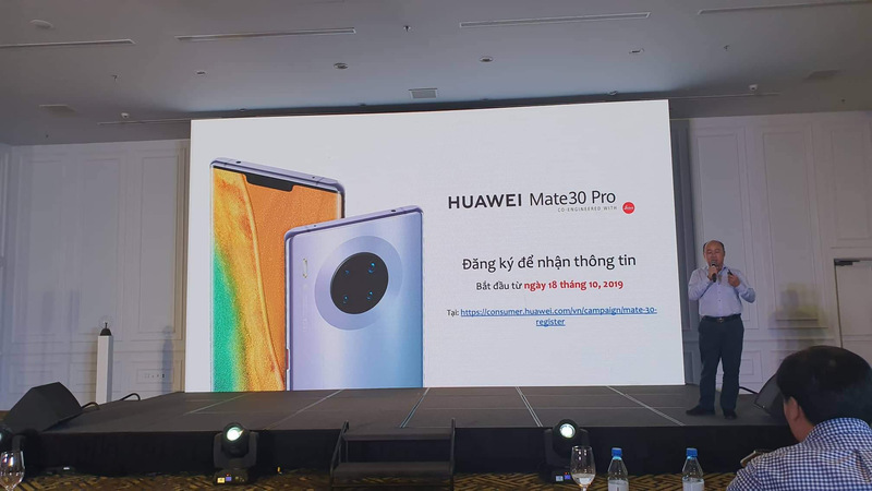 Đăng kí nhận thông tin Mate 30 Pro