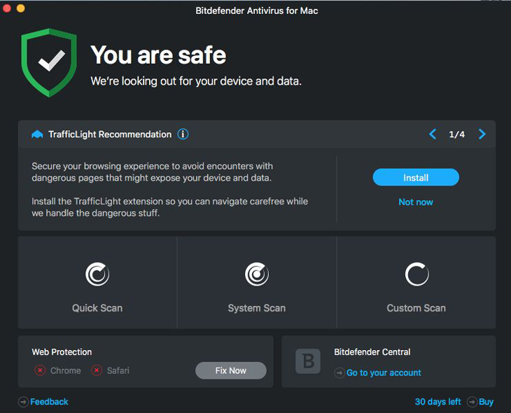  Bitdefender Antivirus for Mac