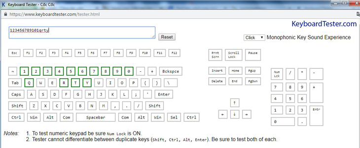 5 Phần Mềm, Trang Web Test Bàn Phím Laptop Nhanh Chóng, Hiệu Quả
