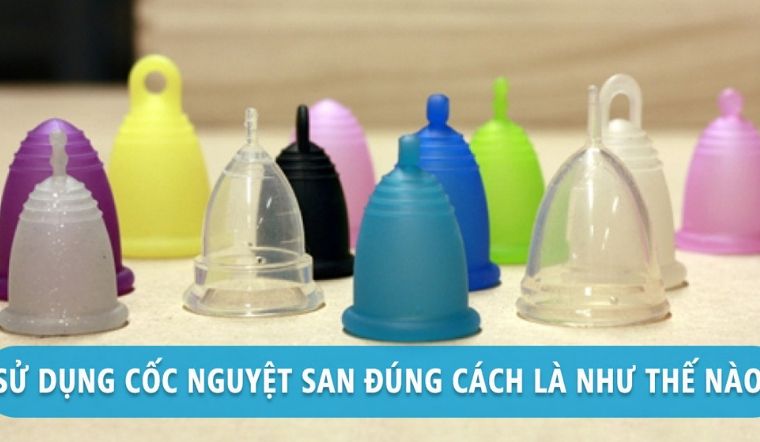 Cách sử dụng cốc nguyệt san không sợ tràn chẳng ngại vui chơi