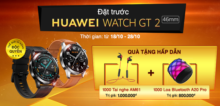 Khuyễn mãi Huawei Watch GT2