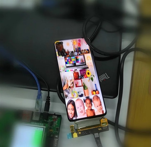 Hình ảnh rò rỉ về màn hình được cho là của Honor V30 Pro