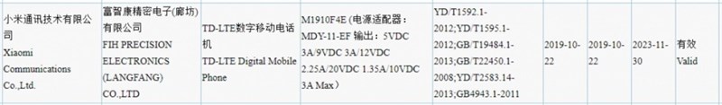 Xiaomi Mi CC9 Pro dùng chip Snapdragon 730G vừa được xác nhận đi kèm bộ sạc nhanh 30W - ảnh 2 Xiaomi Mi CC9 Pro dùng chip Snapdragon 730G vừa được xác nhận đi kèm bộ sạc nhanh 30W - ảnh 2