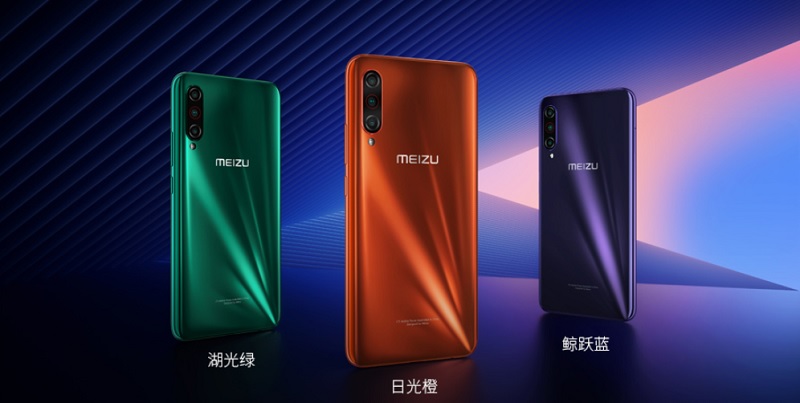 Các màu sắc trên Meizu 16T Các màu sắc trên Meizu 16T