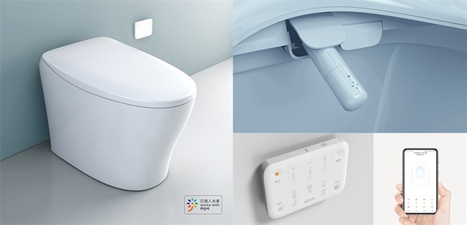 Xiaomi ra mắt bồn cầu thông minh chỉnh được nhiệt độ nước, giá 9 triệu