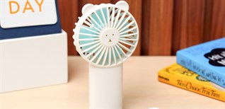 5 lưu ý để sử dụng quạt mini cầm tay sạc điện bền, an toàn