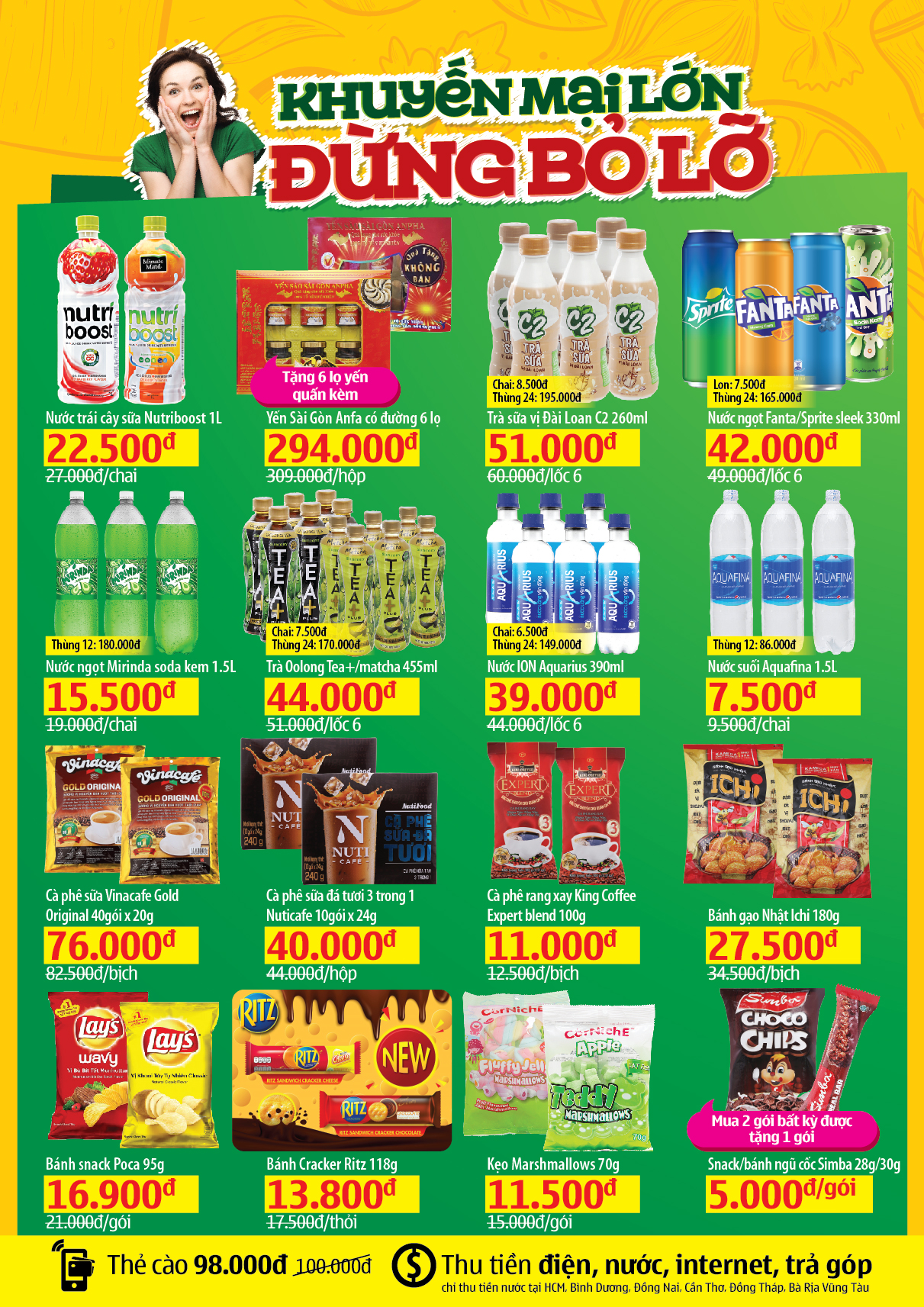 Cửa hàng Bách hoá XANH 43/11 Đinh Bộ Lĩnh khai trương 30/10/2019