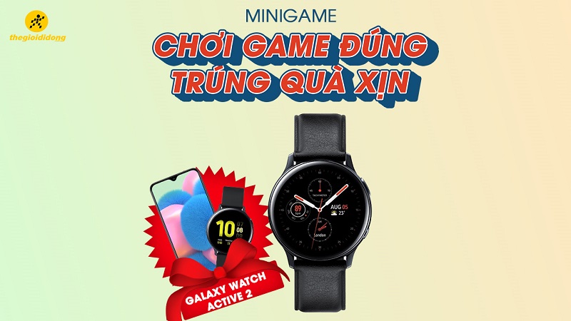 Chơi game trúng Galaxy Watch Active 2 Chơi game trúng Galaxy Watch Active 2