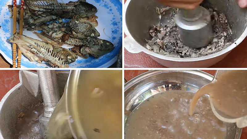 Cách nấu canh cá rô rau cải với cá rô đồng - Bước chế biến