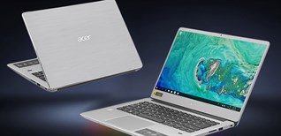 4 chiếc laptop siêu nhẹ, siêu mỏng của Acer có chiếc dày chưa tới 1 cm