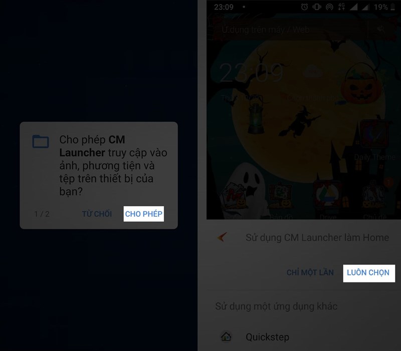 Làm đẹp smartphone ngày Halloween Làm đẹp smartphone ngày Halloween